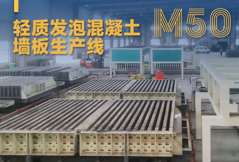 輕質(zhì)發(fā)泡混凝土墻板生產(chǎn)線 輕質(zhì)發(fā)泡混凝土墻板生產(chǎn)線